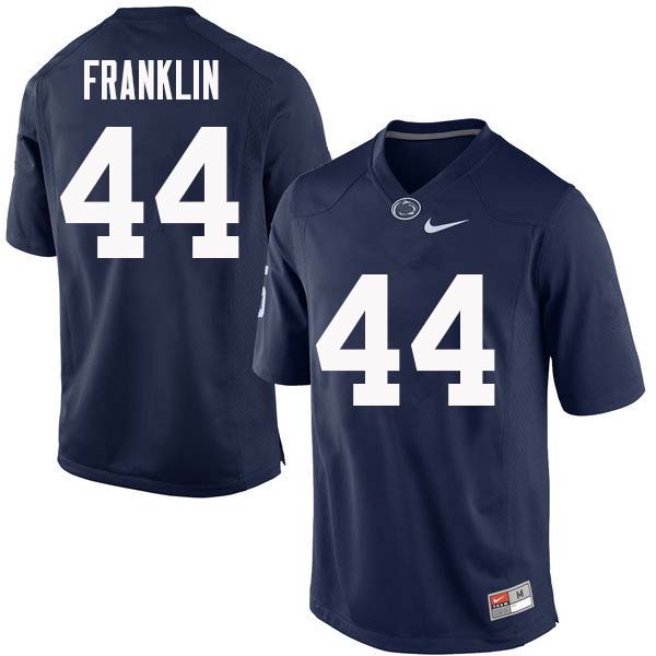 NCAA Nike Men's Penn State Nittany Lions Brailyn Franklin #44 College Football Authentic Navy Stitched Jersey ORJ0798LA